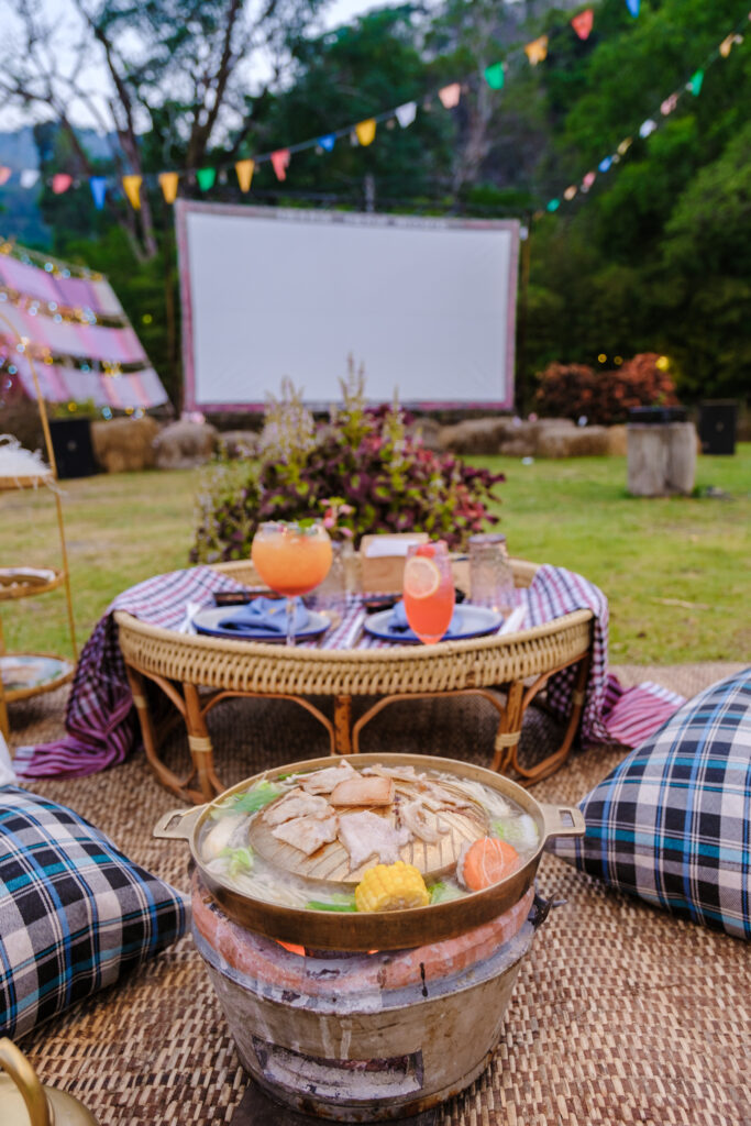 outdoor cinema / kino na dworze